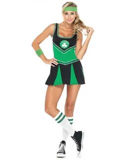 Boston Celtics Cheerleader Boston Celtics cheerleader costum