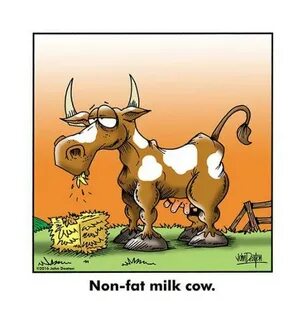 C2016 John Deaton Non-Fat Milk Cow Meme on ME.ME