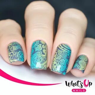 A003 Paisley Buffet Nail art diy, Cool nail designs, Nail ar