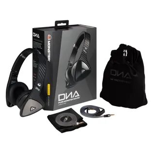 Купить Monster 137008-00 DNA On-Ear Carbon Black Наушники на