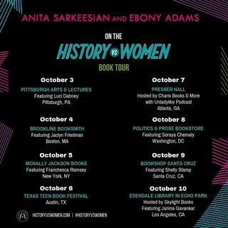 Don't Miss the History vs Women Tour! - Fierce Reads