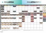 RUSK deepshine Color Chart Sept 2014. Hair color chart, Hair