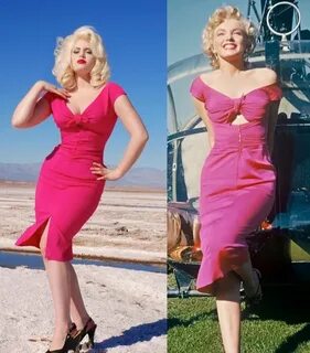 Buy marilyn monroe hot pink dress cheap online