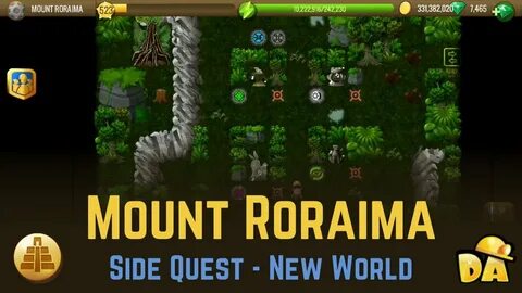 Mount Roraima - Side Quest New World - Diggy's Adventure - Y