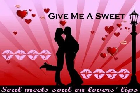 Send Free ECard : Give me a sweet Kiss from Greetings101.com