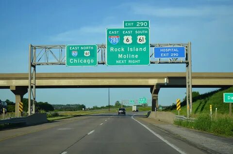 Interstate 80 East - Quad Cities Vicinity - AARoads - Iowa