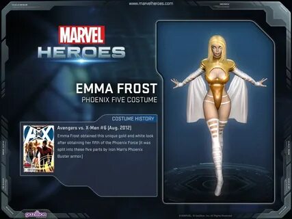 Marvel Heroes Emma Frost Phoenix Five Costume: mmodaq - ЖЖ