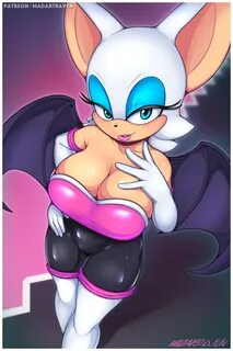 Rouge The Bat - 2020 Render by MadArtRaven -- Fur Affinity d