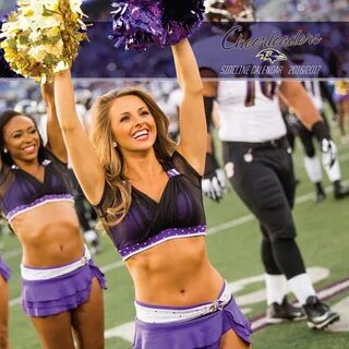 Baltimore Ravens 2016-17 Cheerleader Calendar