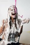 Paula gets her first pie in the face Find the full scene (. 