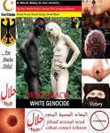 Black Muslim Breeding Power - Convert the White European Gir