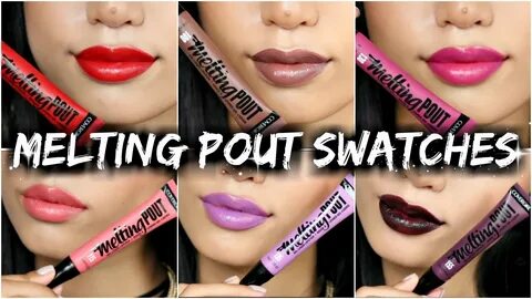 BRAND NEW COVERGIRL MELTING POUT GEL LIPSTICKS ALL SHADES SW