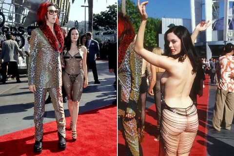 The real story behind Rose McGowan's 'naked' 1998 VMAs dress