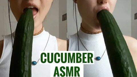 🥒 CUCUMBER EATING ASMR Crunchy Eating Sounds 🥒 - YouTube