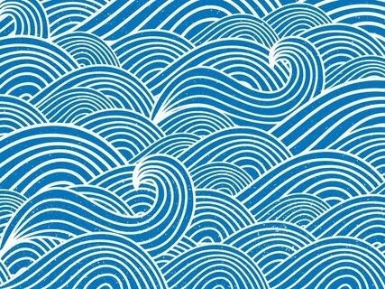 Sea pattern by Mark Iddon on Dribbble