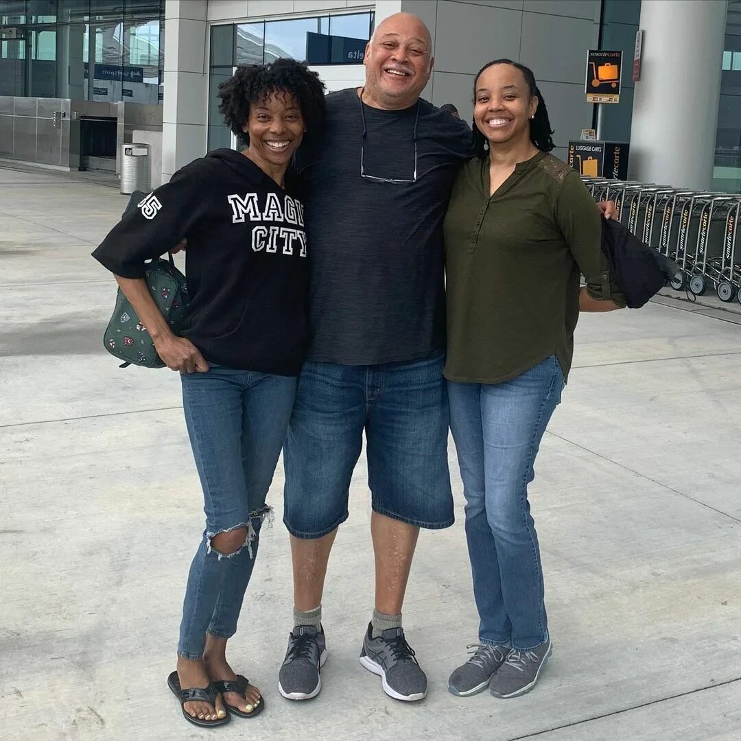 Erica Ash в Instagram: "Just a little Daddy-Daughter time down in NOLA...