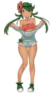Xbooru - 1girl bare legs bare shoulders blush breasts dark s
