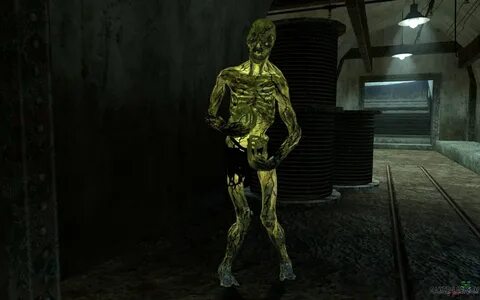 Fallout 3 Glowing Ghoul - Наземные монстры - Биология - Разн