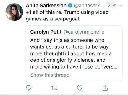 Interruption Harden Supersonic speed anita sarkeesian doesn 