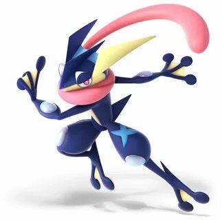 Greninja from Super Smash Bros. Ultimate #illustration #artw