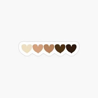 Vintage Hearts' Glossy Sticker by metanof in 2021 Black live