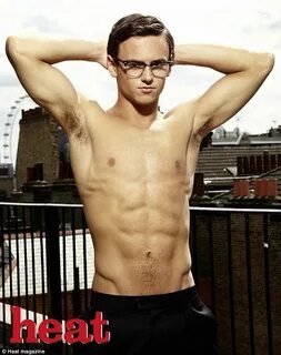 Well, he is an Olympic hero: Tom Daley swaps the Speedos for