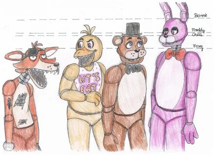 Fnaf Characters Drawing at GetDrawings Free download