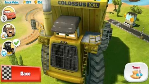 Disney CARS Colossus XXL Truck: Tow Mater Vs Todd Marcus Rac