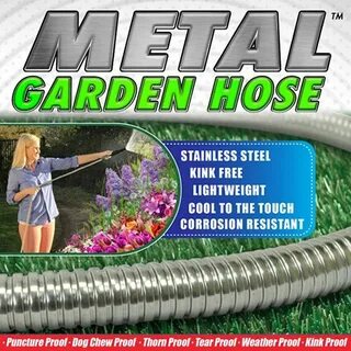 Купить дешево Metal Garden Hose As Seen On TV