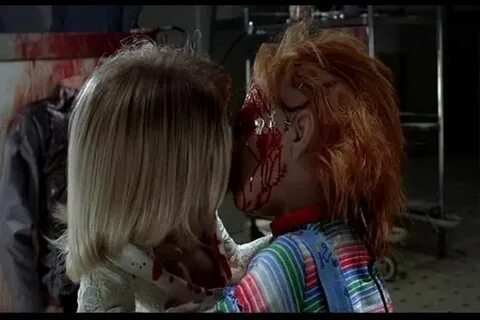 Chucky and Tiffany kissing by Chucky15072009 Pennywise the d