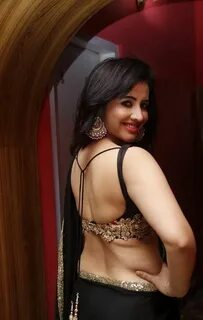Niir Arora Actress New Gallery Photos Backless blouse, Saree