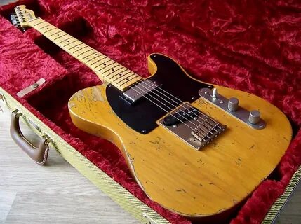 TPP Keith Richards "Micawber" Fender USA 50s Telecaster Reve