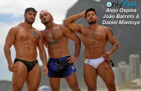 Fucking Daniel Bareback - Alejo Ospina e João Barreto fodend