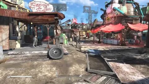 Fallout 4 - Downtown Boston / Diamond City Fenway Park - You