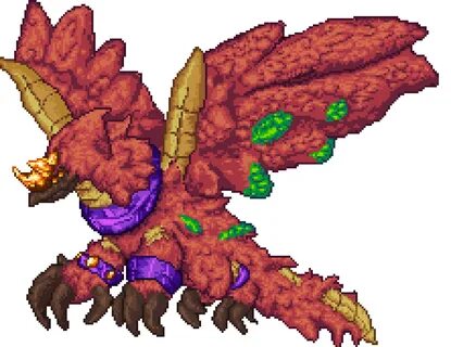 The Jungle Dragon, Yharon Pixel Art Maker
