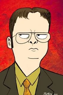 Dwight Schrute drawing - The Office Fan Art (14618610) - Fan