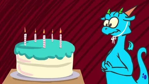 Happy Birthday Dragon GIF Gfycat