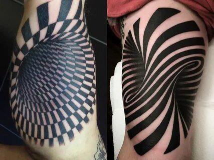 Tattoo Optical Illusion Looks Like a Huge Hole in Someone's 