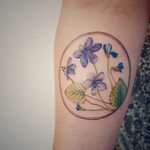 Pin by Caitlin Taylor on tiny tats Violet tattoo, Violet flo