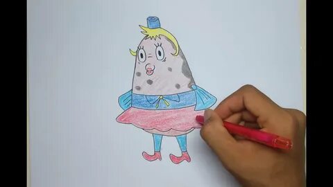 How to Draw Mrs. Puff from Spongebob - YouTube