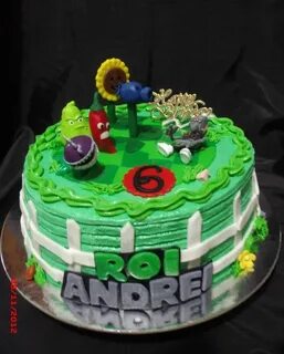 34+ Elegant Image of Plants Vs Zombies Birthday Cake - alban