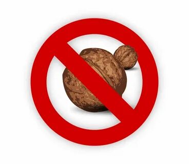 Tree Nut, Allergy, Food, Allergen, Walnut, Sign - Food Aller