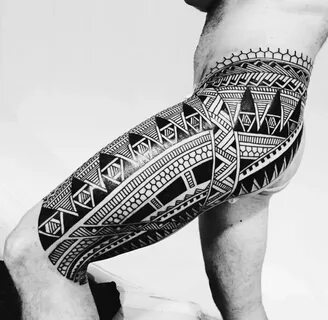 Polynesian sleeve by Matt Black (Good Times Tattoo) Maori, F