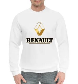 Хлопковый свитшот с принтом Renault Gold для Мужчин, арт. (A