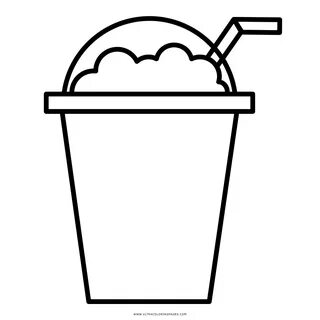 Milkshake Coloring Pages Related Keywords & Suggestions - Mi