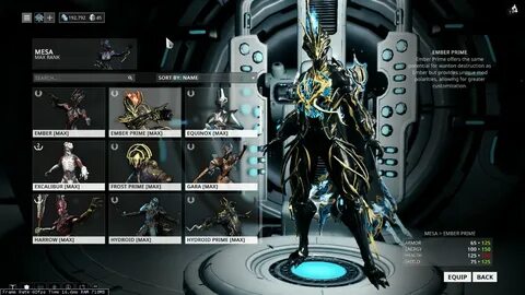 Warframe Equinox Prime Fashion Frame - pic-dink