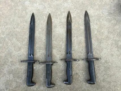 Купить WWII WW2 Type Model M1 Bayonet M1C Garand Б/У на Аукц