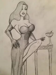 Jessica Rabbit Drawing at GetDrawings Free download