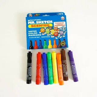 And a Pack of Mr. Sketch Scented Markers What Back to School