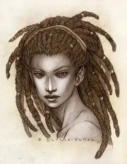 Image result for drawing dreads Black art pictures, Characte